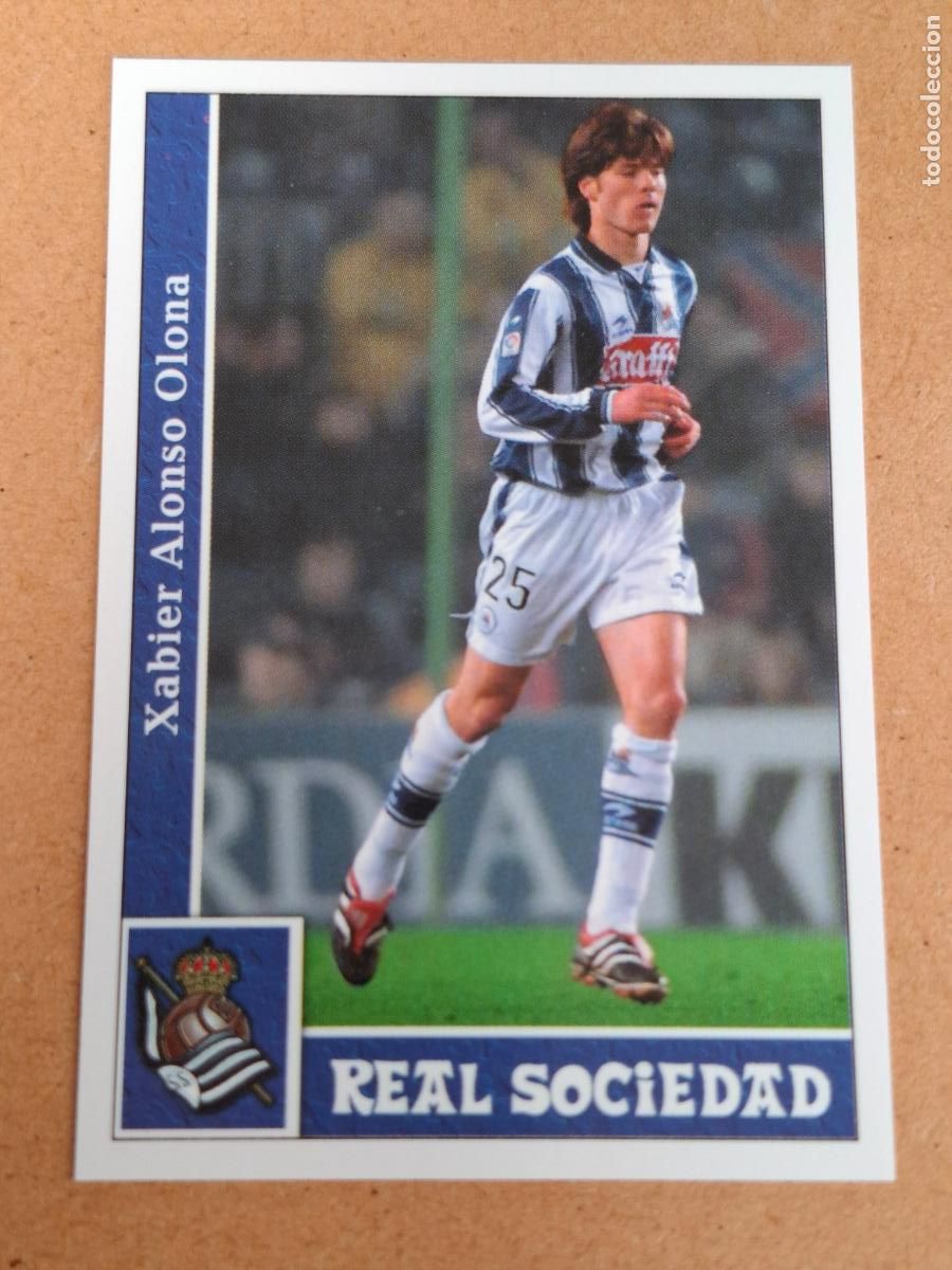 Cromos de f&uacute;tbol: MUNDICROMO 2001 2002 01 02 - 268 XABI ALONSO ( ROOKIE ) - REAL SOCIEDAD