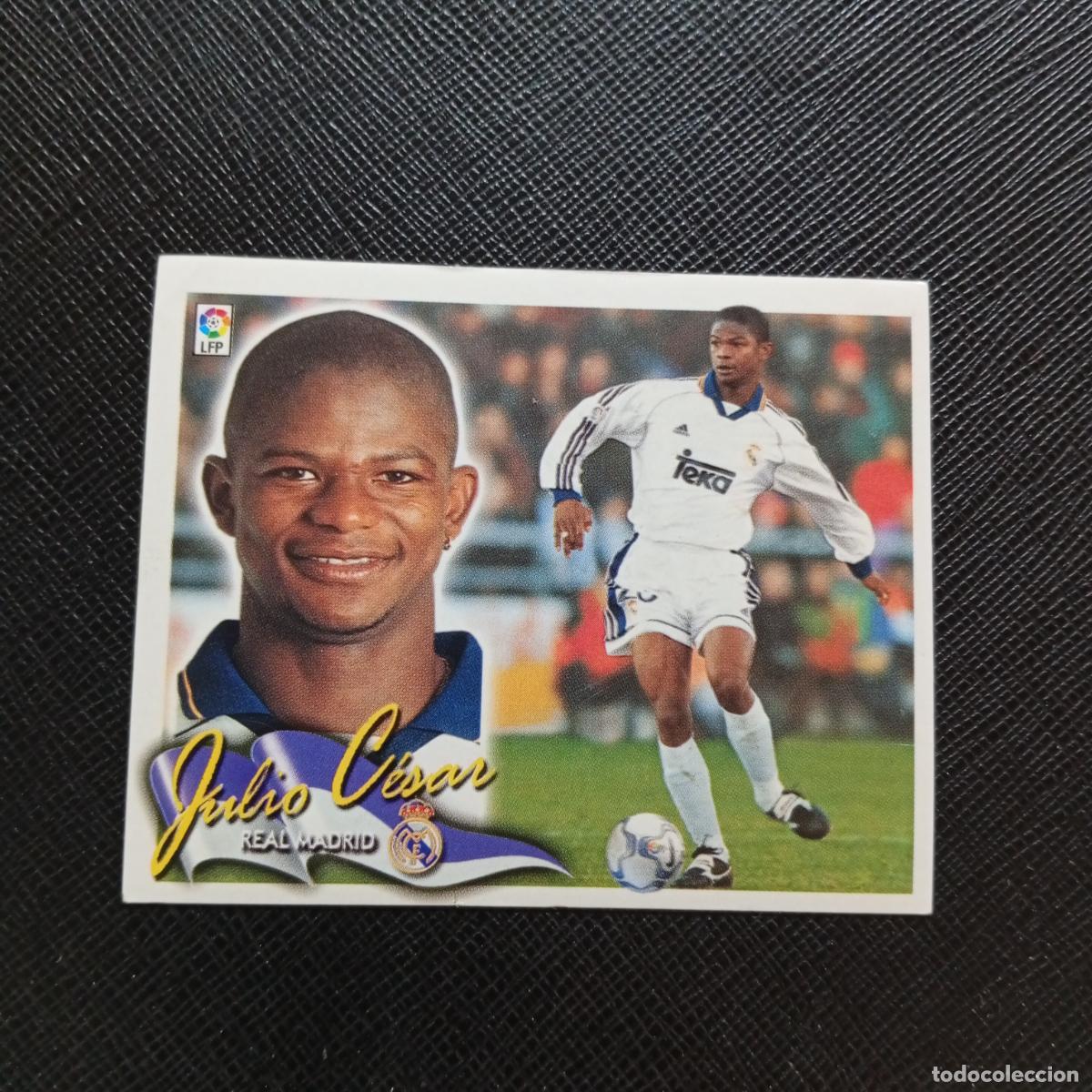 Cromos de f&uacute;tbol: JULIO CESAR REAL MADRID ESTE 2000 2001 CROMO FUTBOL 00 01 - SIN PEGAR - A75 PG156
