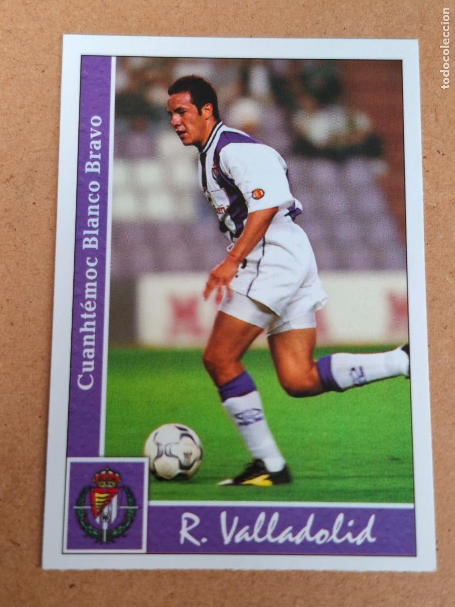 Cromos de f&uacute;tbol: MUNDICROMO 2001 2002 01 02 - 327 BLANCO ( ERROR ) - REAL VALLADOLID