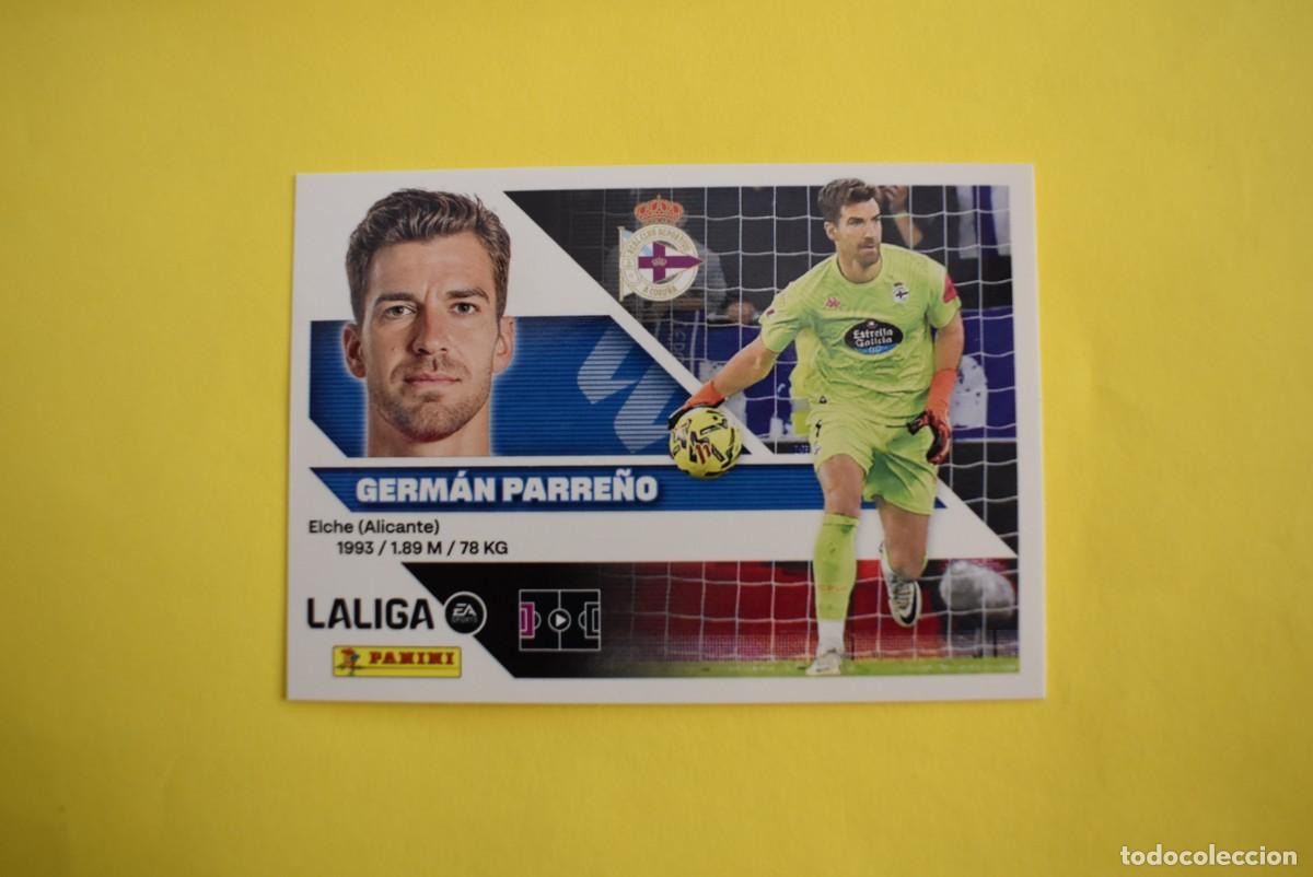Cromos de f&uacute;tbol: Cromo Liga 2026 2027. 26 27. Germ&aacute;n Parre&ntilde;o. Deportivo A Coru&ntilde;a. N. &ordm; 4. ESTE. Panini