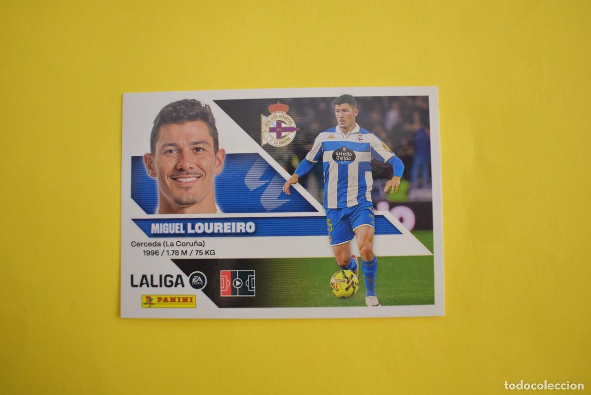Cromos de f&uacute;tbol: Cromo Liga 2026 2027. 26 27. Loureiro. Deportivo A Coru&ntilde;a. N. &ordm; 6. ESTE. Panini