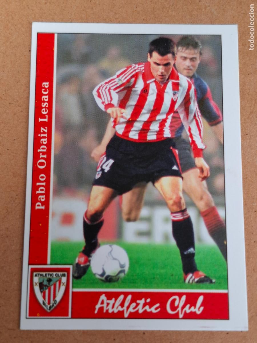 Cromos de f&uacute;tbol: MUNDICROMO 2001 2002 01 02 - 481 ORBAIZ - ATHLETIC CLUB