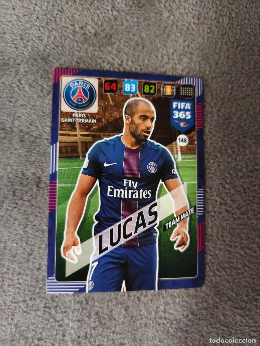Cromos de f&uacute;tbol: 365 ADRENALYN XL 2018 148 LUCAS MOURA PARIS SAINT-GERMAIN PSG FIFA PANINI 17 2017 18 AXL AAP