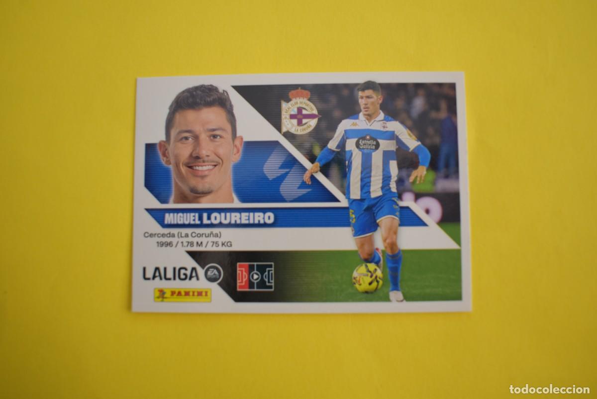 Cromos de f&uacute;tbol: Cromo Liga 2026 2027. 26 27. Loureiro. Deportivo A Coru&ntilde;a. N. &ordm; 6. ESTE. Panini