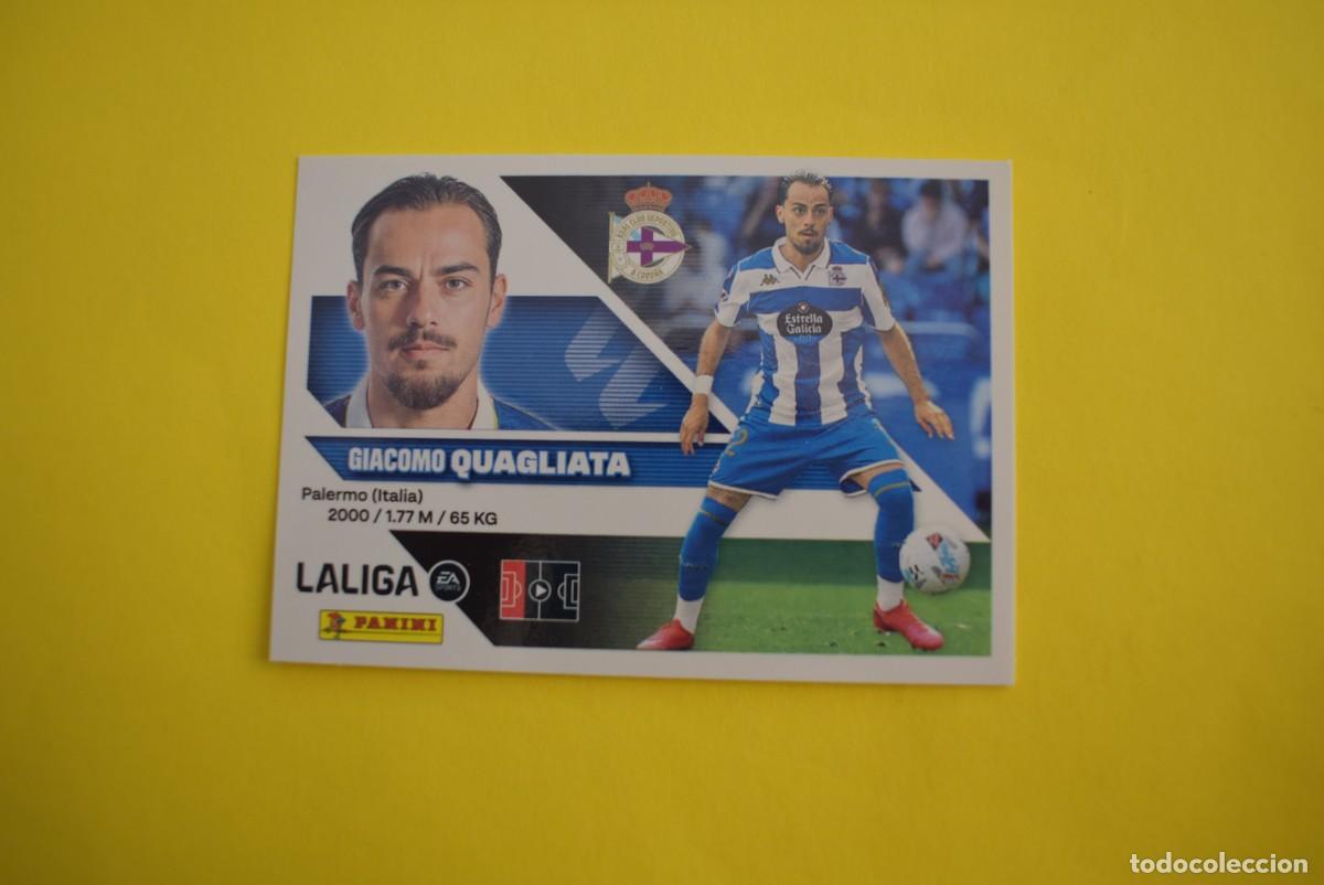 Cromos de f&uacute;tbol: Cromo Liga 2026 2027. 26 27. Quagliata. Deportivo A Coru&ntilde;a. N. &ordm; 10. ESTE. Panini