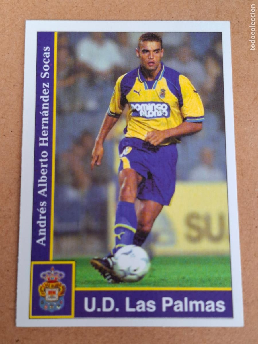 Cromos de f&uacute;tbol: MUNDICROMO 2001 2002 01 02 - 500 ALBERTO - U.D. LAS PALMAS