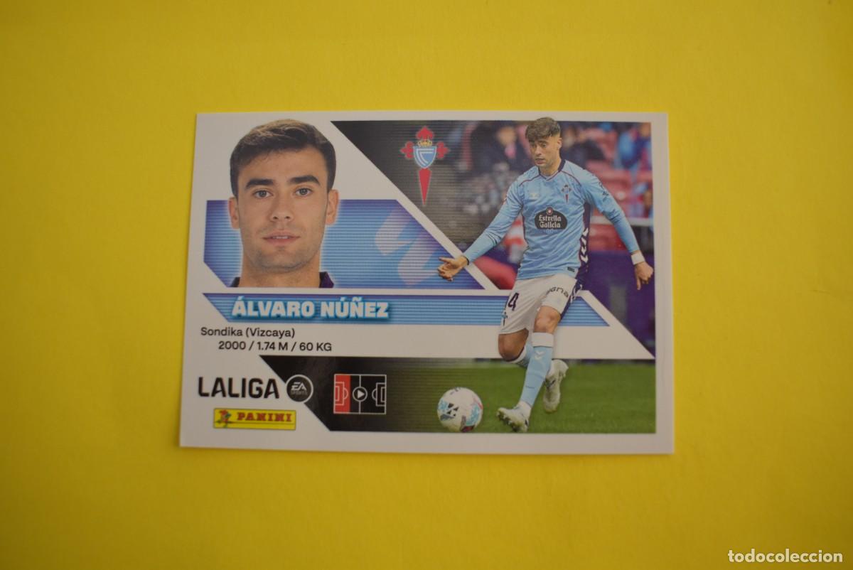Cromos de f&uacute;tbol: Cromo Liga 2026 2027. 26 27. &Aacute;lvaro N&uacute;&ntilde;ez. Celta de Vigo. N. &ordm; 5. ESTE. Panini