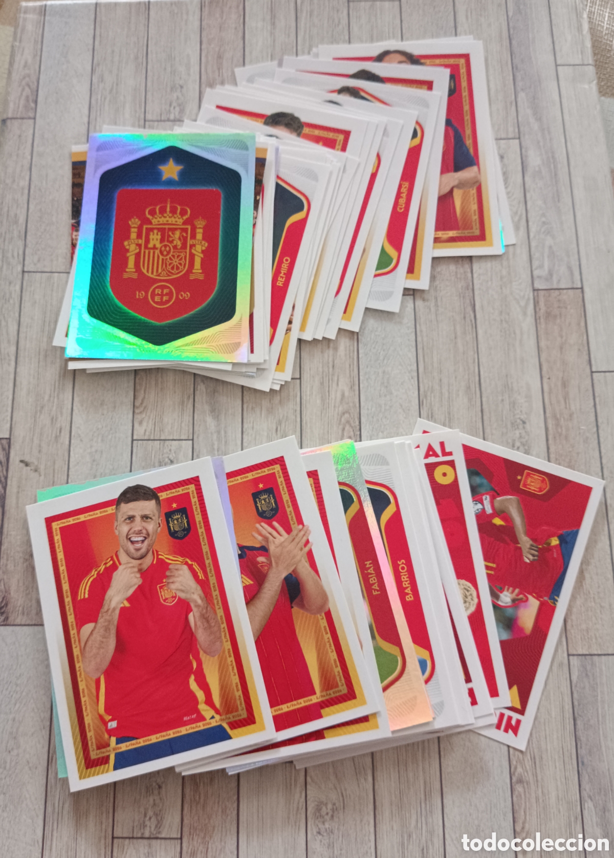 Cromos de f&uacute;tbol: Colecci&oacute;n completa Espa&ntilde;a Mundial USA 2026 Carrefour