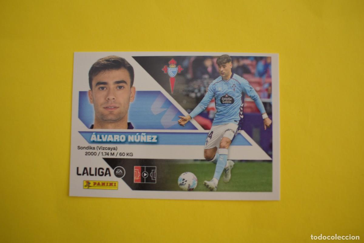 Cromos de f&uacute;tbol: Cromo Liga 2026 2027. 26 27. &Aacute;lvaro N&uacute;&ntilde;ez. Celta de Vigo. N. &ordm; 5. ESTE. Panini