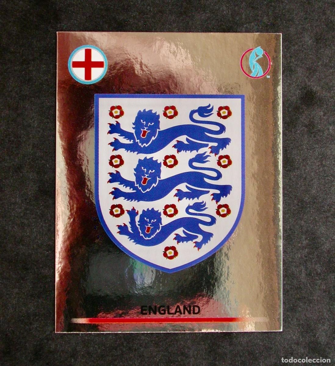 Cromos de f&uacute;tbol: 31 ESCUDO / ENGLAND / UEFA EURO WOMEN'S 2022 / ENGLAND / PANINI