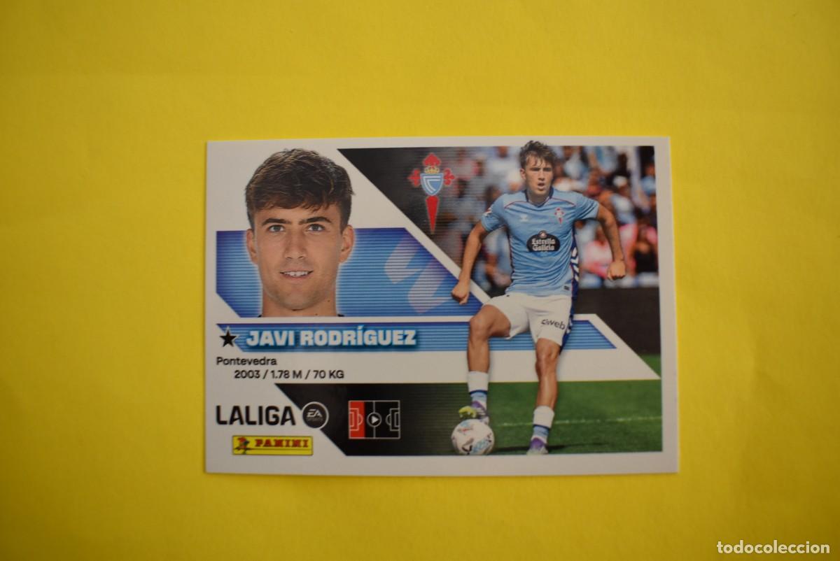 Cromos de f&uacute;tbol: Cromo Liga 2026 2027. 26 27. Javi Rodr&iacute;guez. Celta de Vigo. N. &ordm; 7. ESTE. Panini