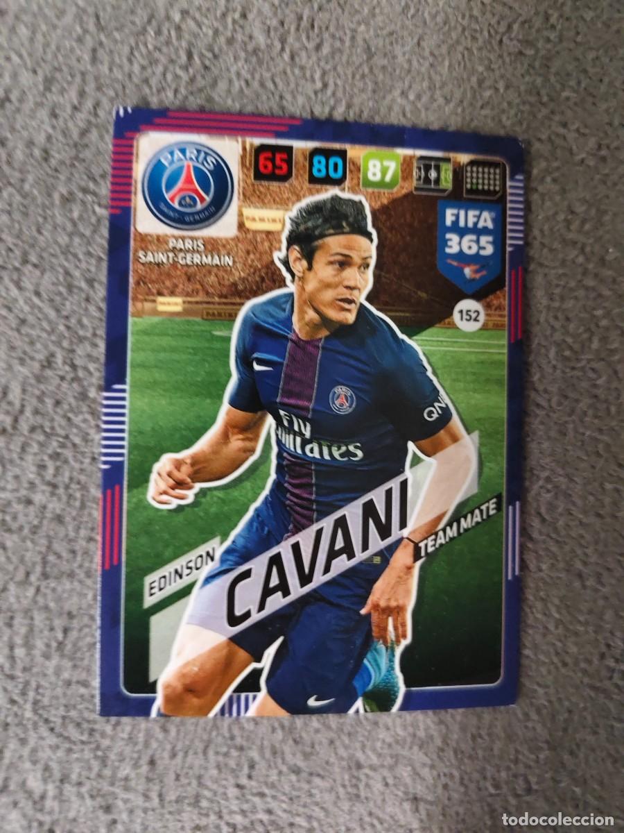 Cromos de f&uacute;tbol: 365 ADRENALYN XL 2018 152 EDINSON CAVANI PARIS SAINT-GERMAIN PSG FIFA PANINI 17 2017 18 AXL AAP