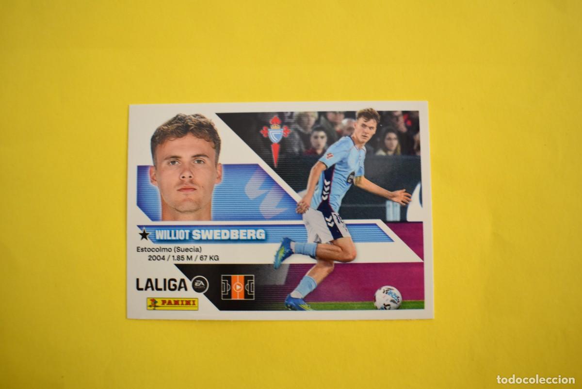 Cromos de f&uacute;tbol: Cromo Liga 2026 2027. 26 27. Swedberg. Celta de Vigo. N. &ordm; 16. ESTE. Panini