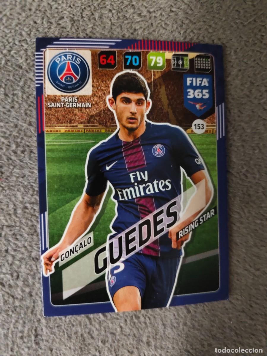 Cromos de f&uacute;tbol: 365 ADRENALYN XL 2018 GON&Ccedil;ALO GUEDES PARIS SAINT-GERMAIN PSG RISING STAR FIFA 17 2017 18 AXL AAP