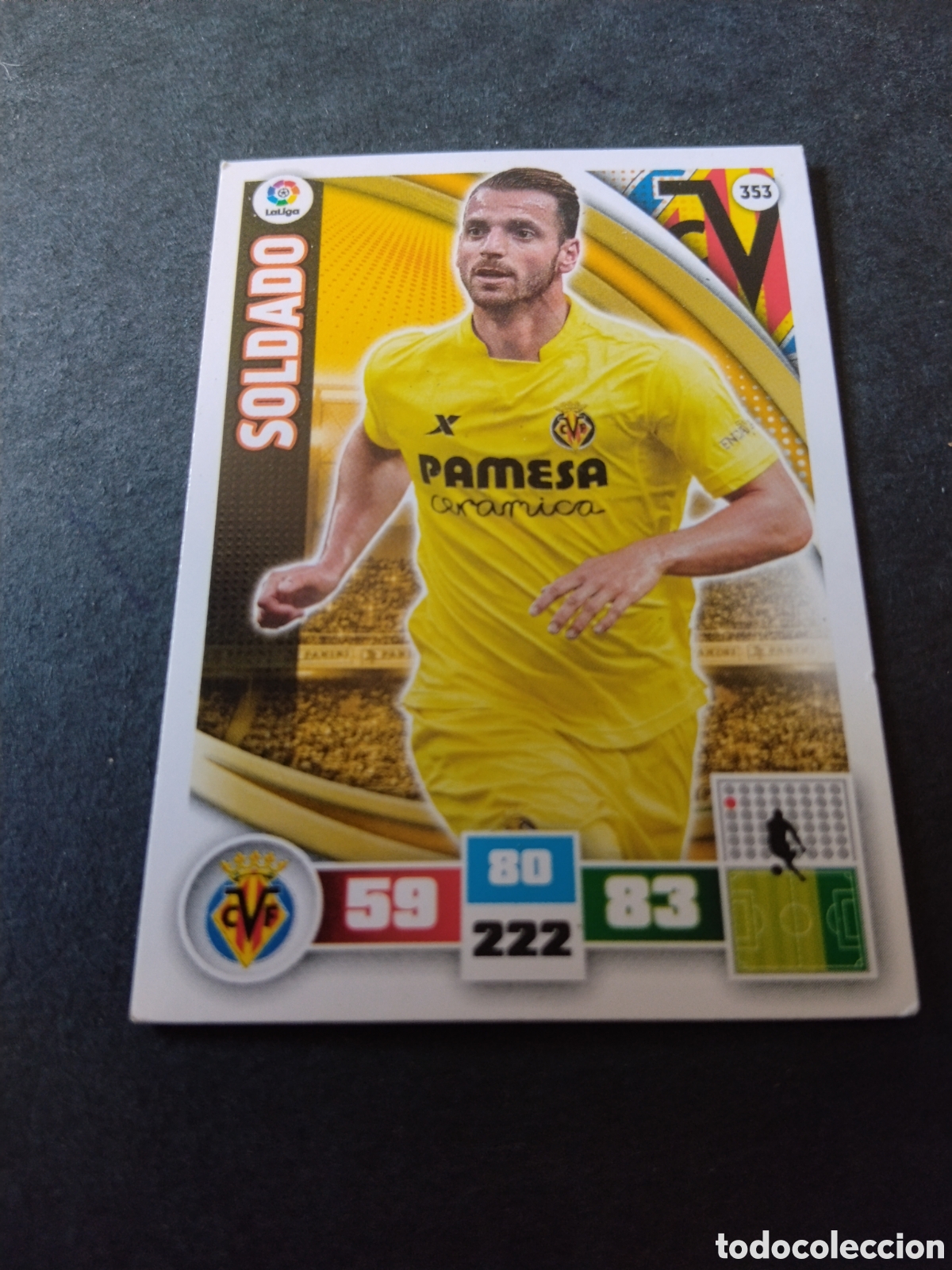 Cromos de f&uacute;tbol: Cromo Futbol 2015-2016 Adrenalyn, Soldado