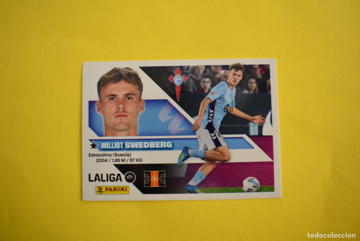 Cromos de f&uacute;tbol: Cromo Liga 2026 2027. 26 27. Swedberg. Celta de Vigo. N. &ordm; 16. ESTE. Panini