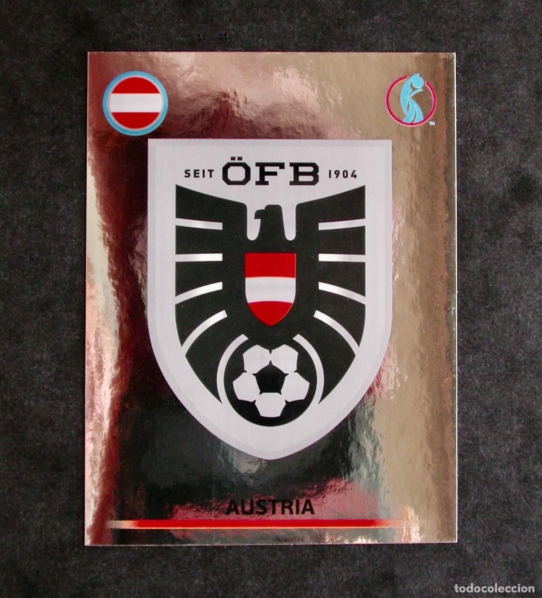 Cromos de f&uacute;tbol: 52 ESCUDO / AUSTRIA / UEFA EURO WOMEN'S 2022 / ENGLAND / PANINI