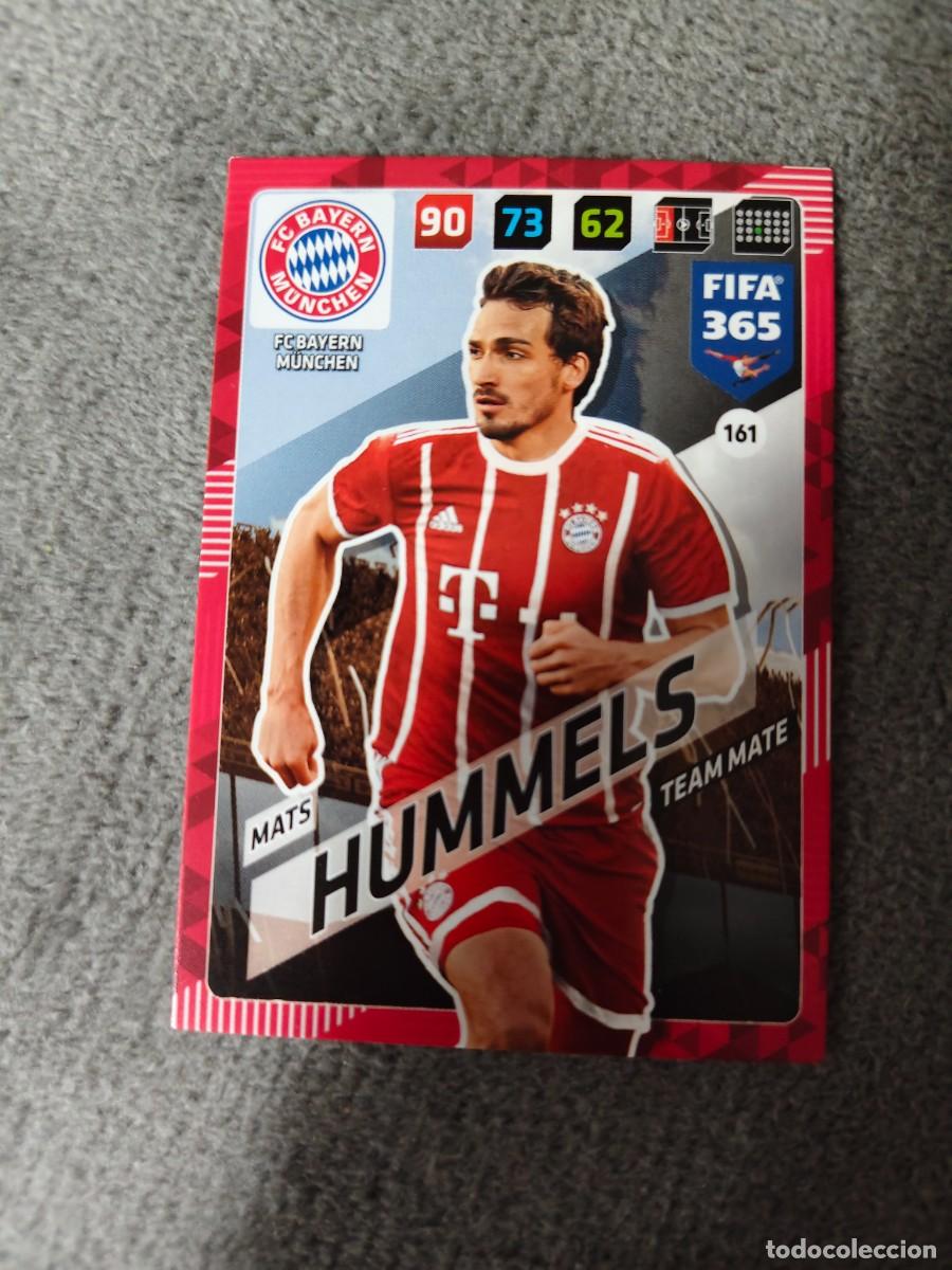 Fu&szlig;ball-Sticker: 365 ADRENALYN XL 2018 161 MATS HUMMELS BAYERN M&Uuml;NCHEN MUNICH FIFA PANINI 17 2017 18 AXL AAP