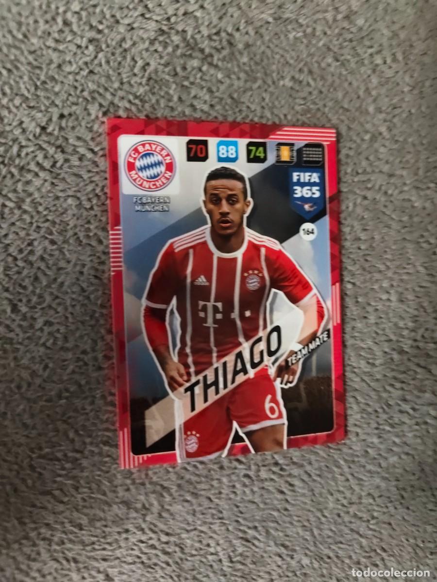 Fu&szlig;ball-Sticker: 365 ADRENALYN XL 2018 164 THIAGO ALC&Aacute;NTARA BAYERN M&Uuml;NCHEN MUNICH FIFA PANINI 17 2017 18 AXL AAP