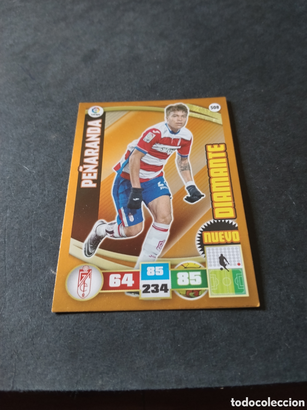 Cromos de f&uacute;tbol: Cromo Futbol 2015-2016 Adrenalyn,Pe&ntilde;aranda