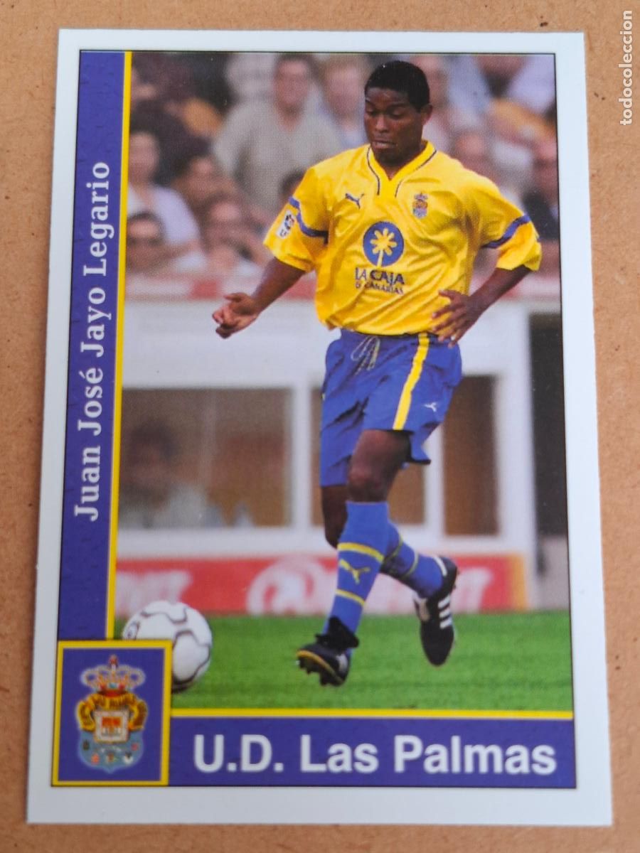 Cromos de f&uacute;tbol: MUNDICROMO 2001 2002 01 02 - 536 JAYO - UD. LAS PALMAS
