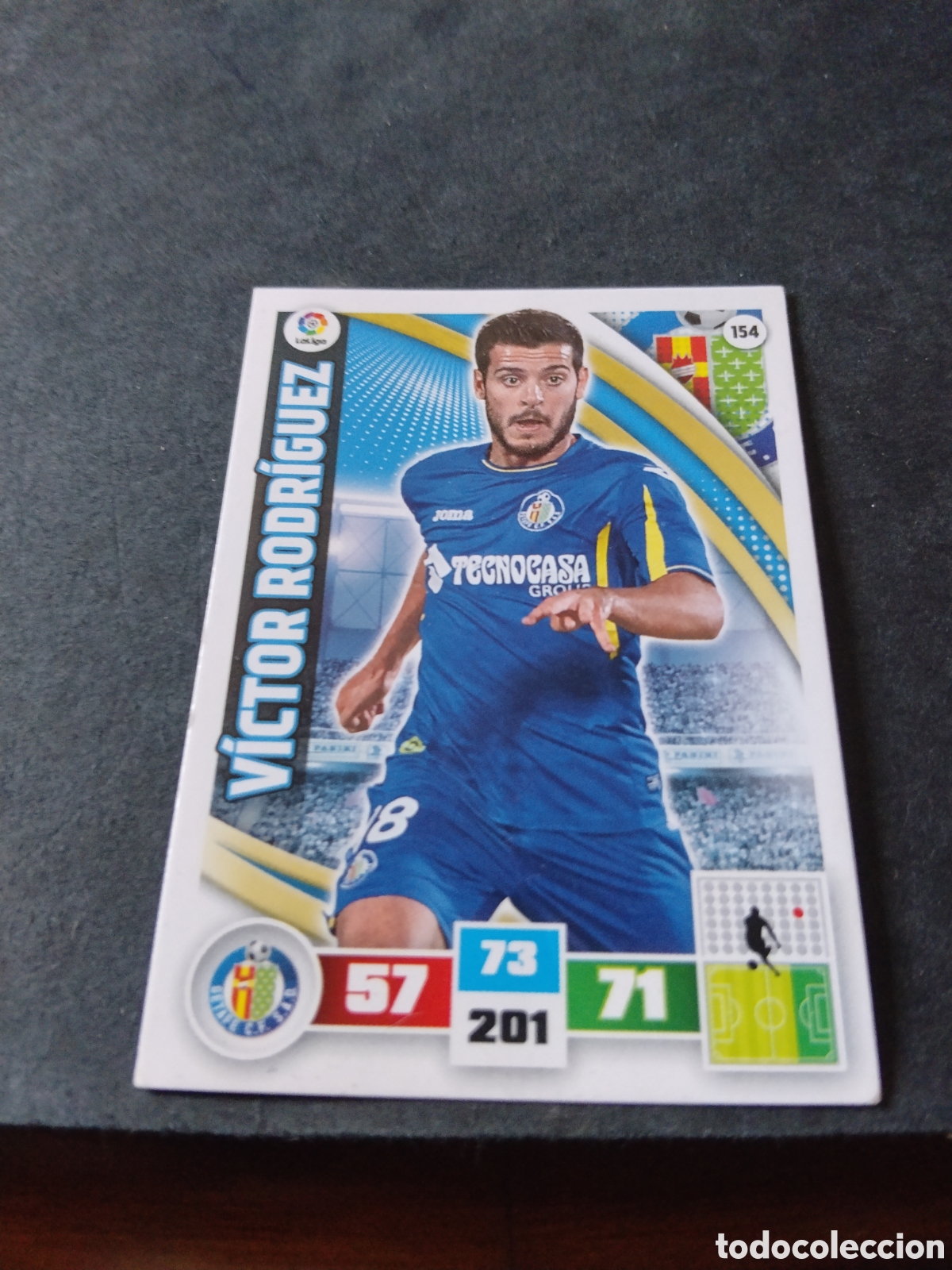 Cartes &agrave; collectionner de Football: Cromo Futbol 2015-2016 Adrenalyn,V&iacute;ctor Rodr&iacute;guez