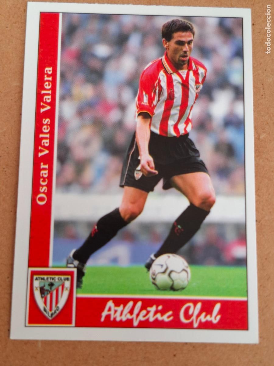 Fu&szlig;ball-Sticker: MUNDICROMO 2001 2002 01 02 - 539 OSCAR VALES - ATHLETIC CLUB