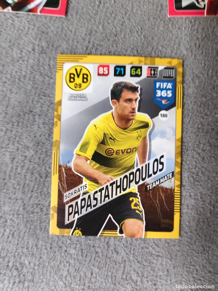 Fu&szlig;ball-Sticker: 365 ADRENALYN XL 2018 180 PAPASTATHOPOULOS BORUSSIA DORTMUND FIFA PANINI 17 2017 18 AXL AAP