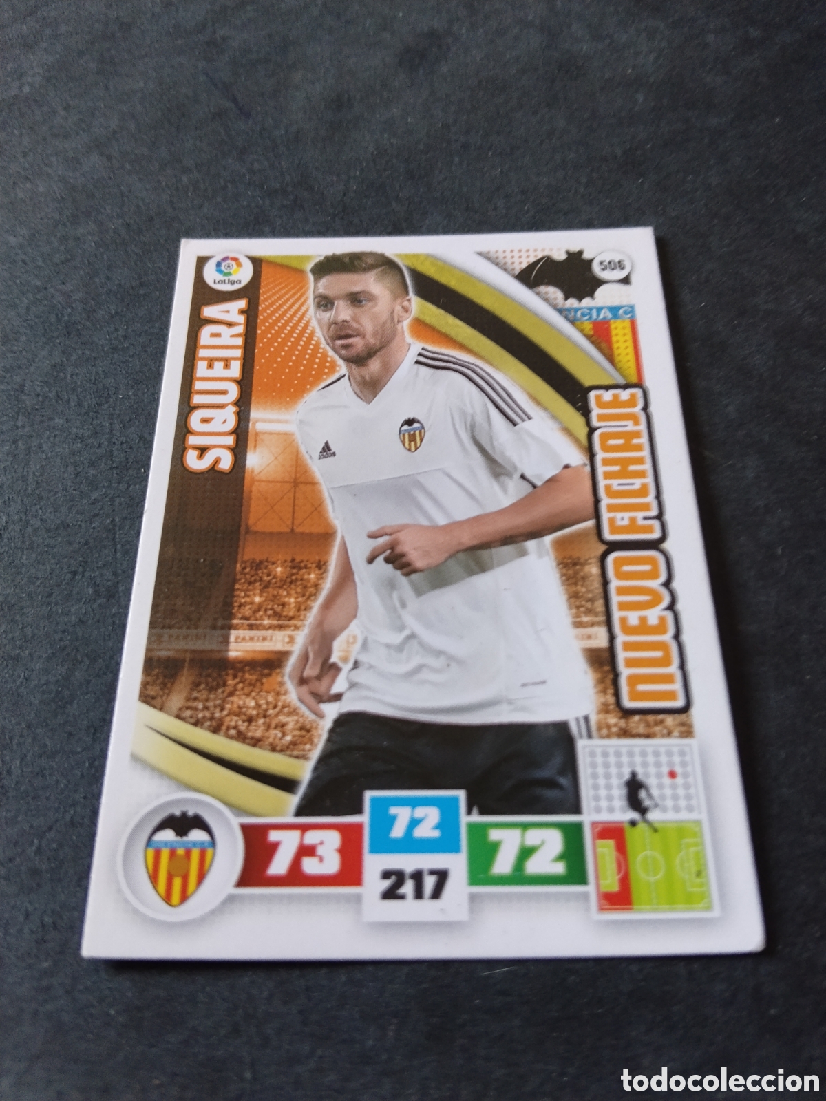 Cromos de f&uacute;tbol: Cromo Futbol 2015-2016 Adrenalyn,Siqueira