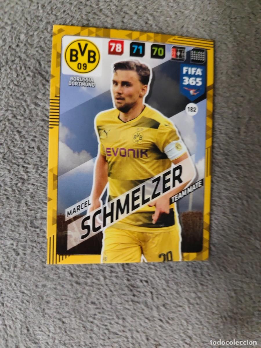 Cromos de f&uacute;tbol: 365 ADRENALYN XL 2018 182 MARCEL SCHMELZER BORUSSIA DORTMUND FIFA PANINI 17 2017 18 AXL AAP