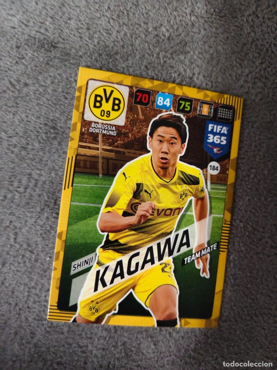 Cromos de f&uacute;tbol: 365 ADRENALYN XL 2018 184 SHINJI KAGAWA BORUSSIA DORTMUND FIFA PANINI 17 2017 18 AXL AAP