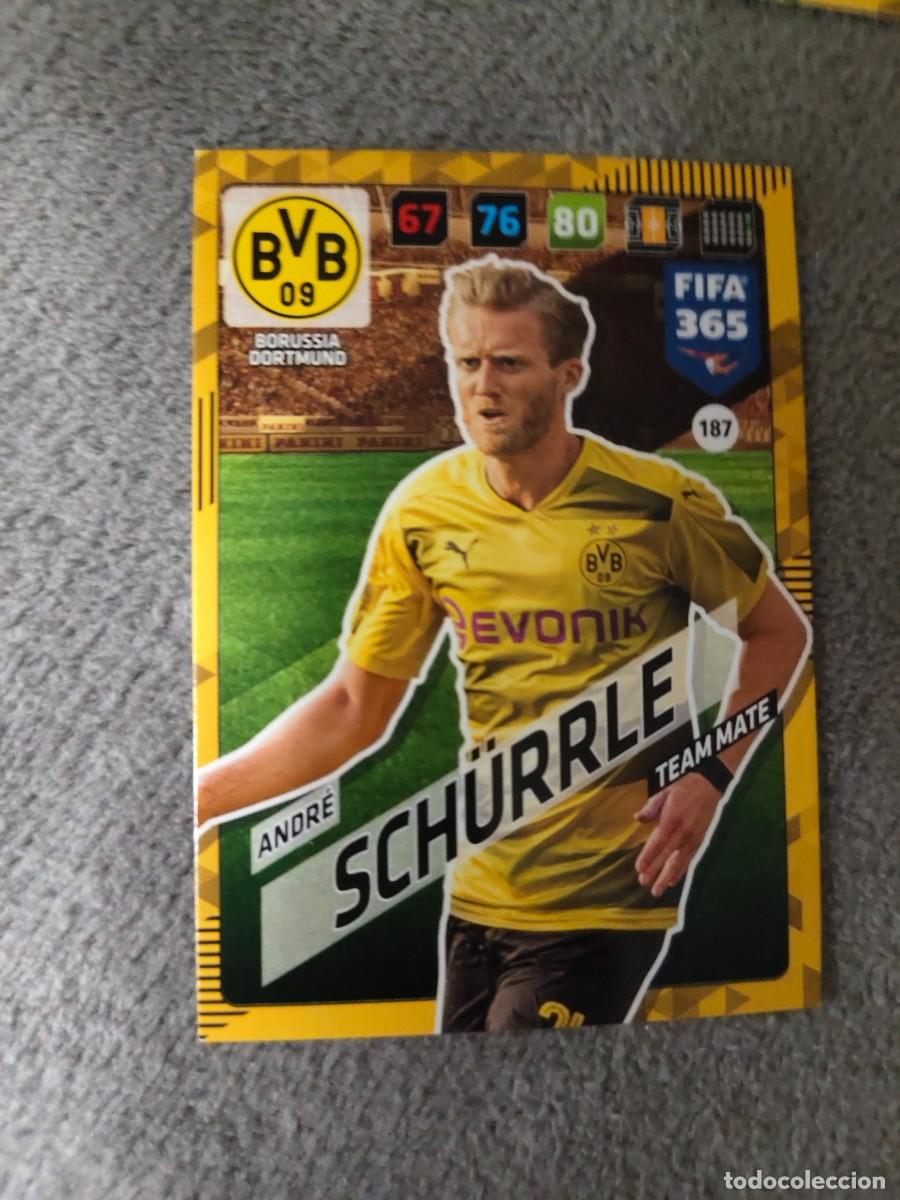 Cromos de f&uacute;tbol: 365 ADRENALYN XL 2018 187 ANDR&Eacute; SCH&Uuml;RRLE BORUSSIA DORTMUND FIFA PANINI 17 2017 18 AXL AAP