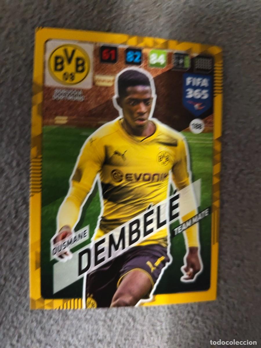Cromos de f&uacute;tbol: 365 ADRENALYN XL 2018 188 OUSMANE DEMB&Eacute;L&Eacute; BORUSSIA DORTMUND FIFA PANINI 17 2017 18 AXL AAP