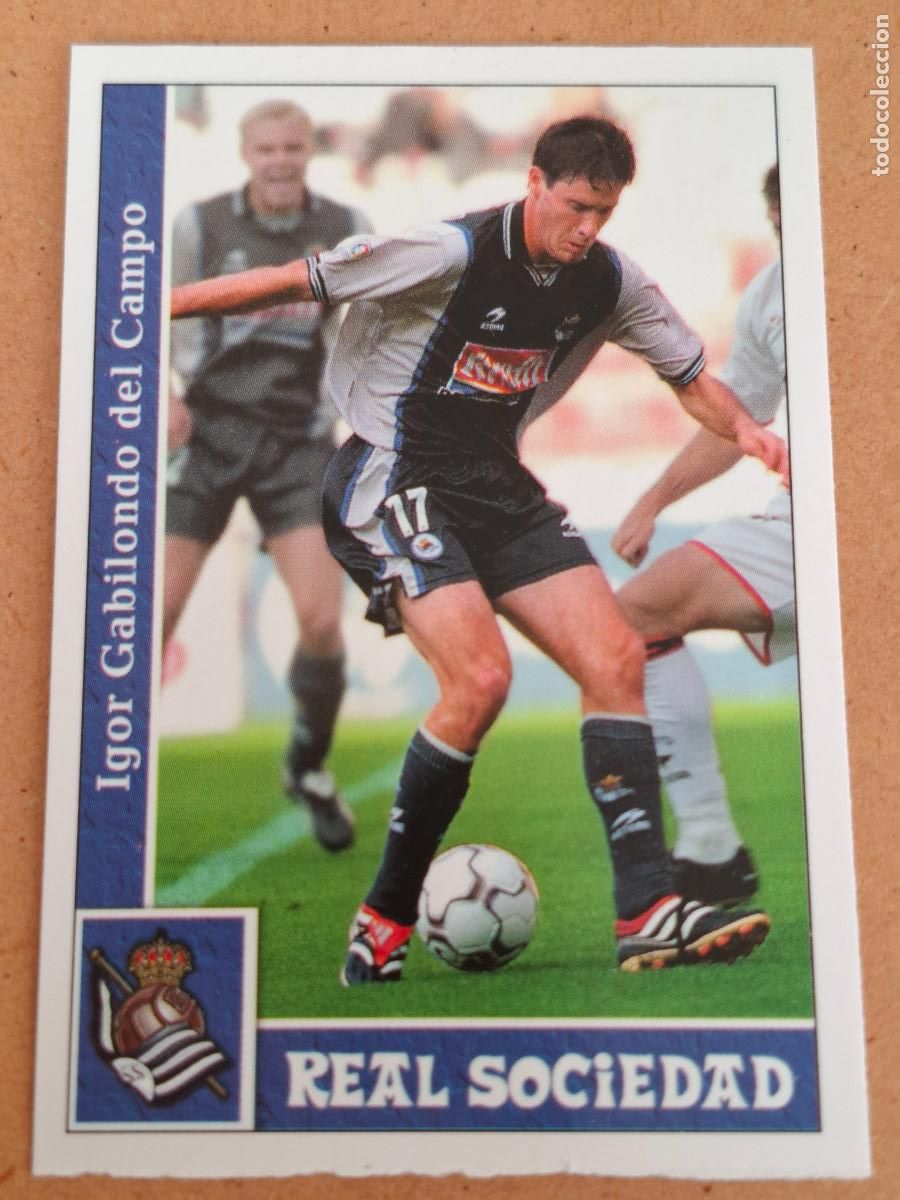 Cromos de f&uacute;tbol: MUNDICROMO 2001 2002 01 02 - 542 GABILONDO - REAL SOCIEDAD