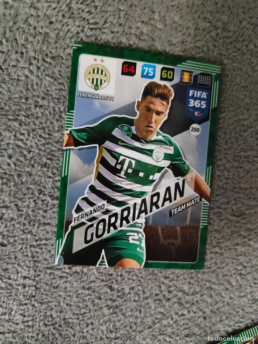 Cromos de f&uacute;tbol: 365 ADRENALYN XL 2018 200 FERNANDO GORRIARAN FERENCV&Aacute;ROSI TEAM MATE FIFA PANINI 17 2017 18 AXL AAP