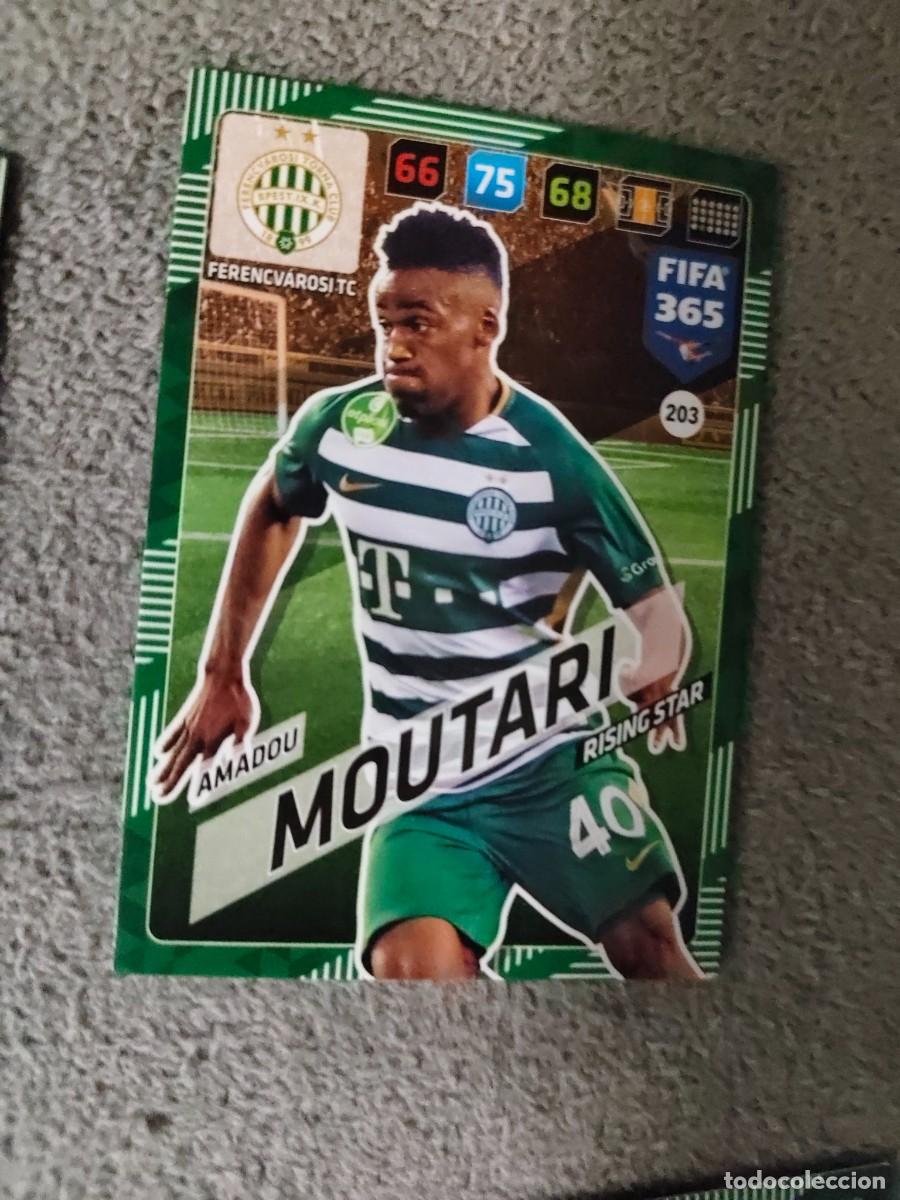 Cromos de f&uacute;tbol: 365 ADRENALYN XL 2018 AMADOU MOUTARI FERENCV&Aacute;ROSI RISING STAR FIFA PANINI 17 2017 18 AXL AAP