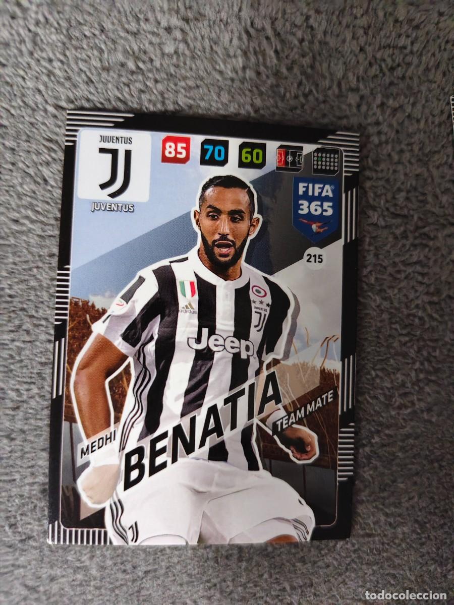 Football Stickers: 365 ADRENALYN XL 2018 215 MEDHI BENATIA JUVENTUS TEAM MATE FIFA PANINI 17 2017 18 AXL AAP