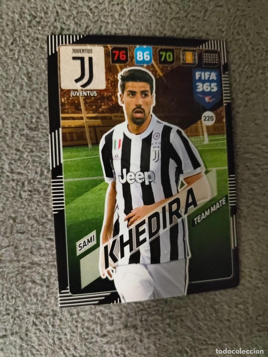 Football Stickers: 365 ADRENALYN XL 2018 220 SAMI KHEDIRA JUVENTUS TEAM MATE FIFA PANINI 17 2017 18 AXL AAP