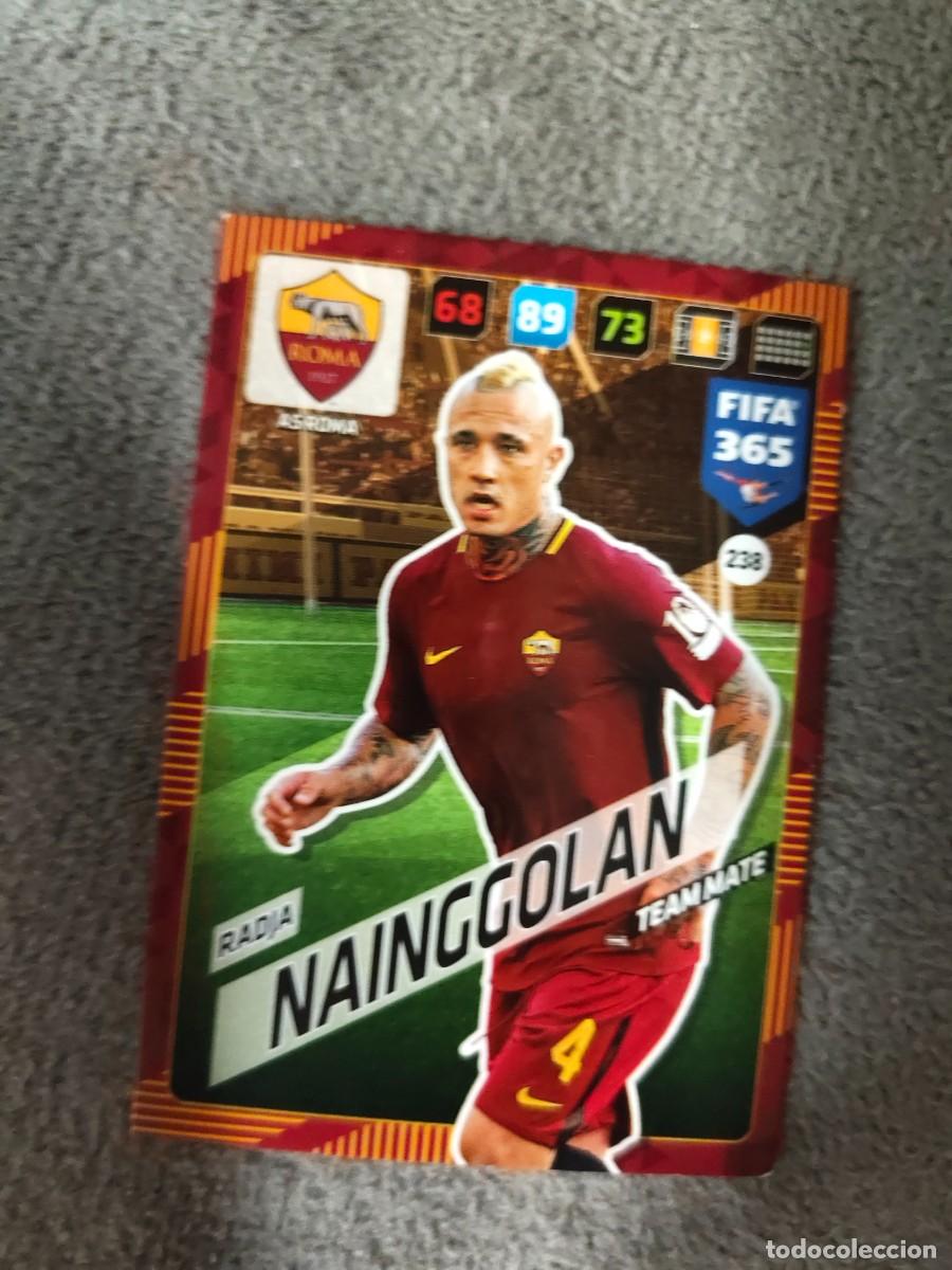 Fu&szlig;ball-Sticker: 365 ADRENALYN XL 2018 238 RADJA NAINGGOLAN AS ROMA TEAM MATE FIFA PANINI 17 2017 18 AXL AAP