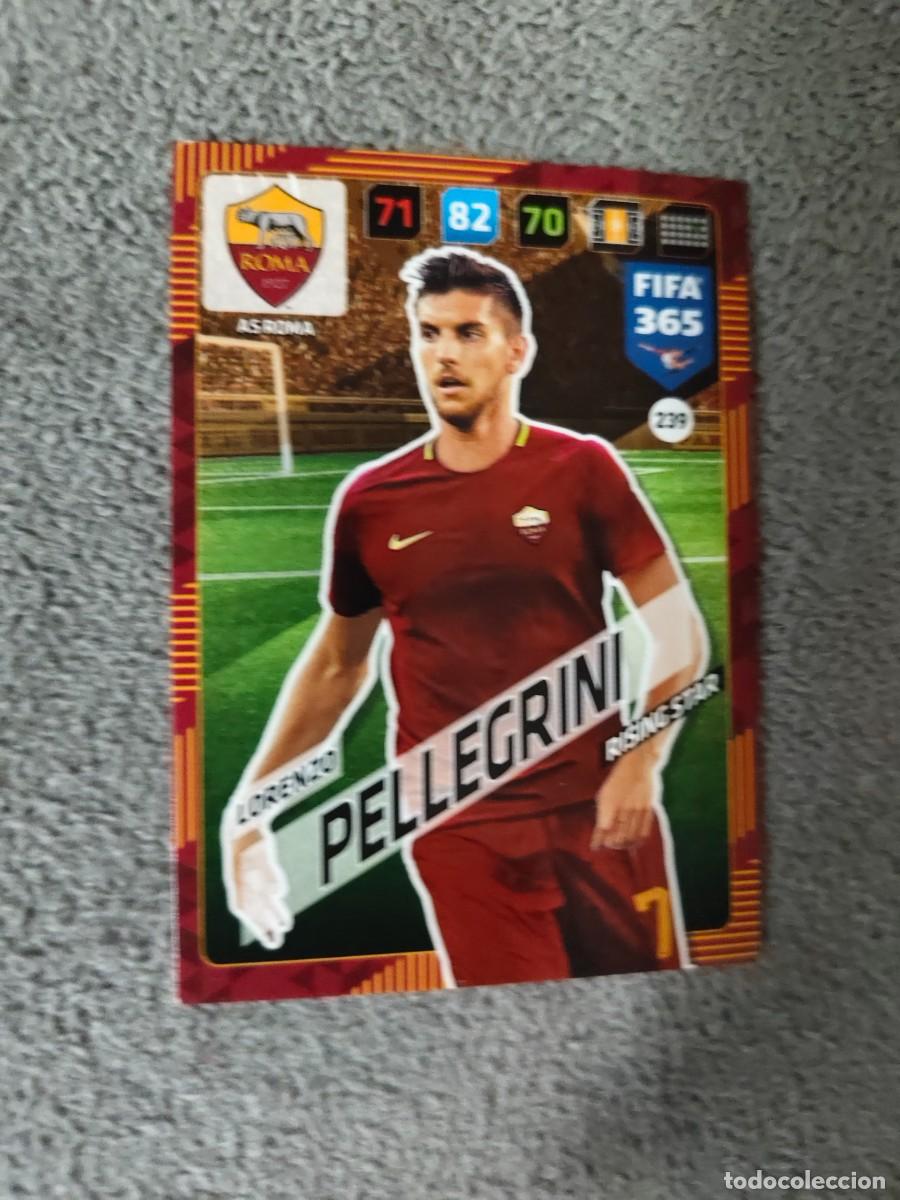 Fu&szlig;ball-Sticker: 365 ADRENALYN XL 2018 LORENZO PELLEGRINI AS ROMA RISING STAR FIFA PANINI 17 2017 18 AXL AAP