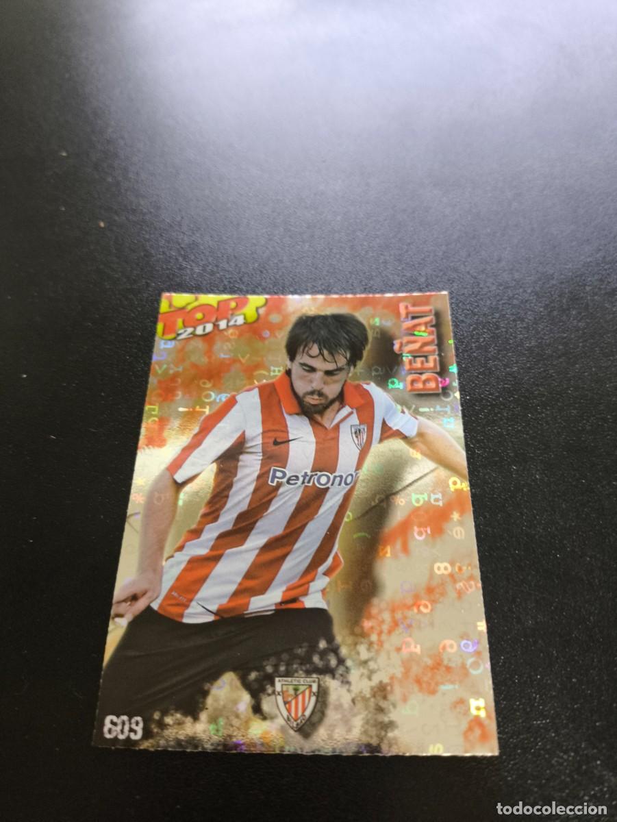 Cartes &agrave; collectionner de Football: 609 BE&Ntilde;AT ATHLETIC DE BILBAO BRILLO ROJO LETRAS TOP MUNDICROMO LIGA 2013 2014 13 14 NO PANINI ESTE
