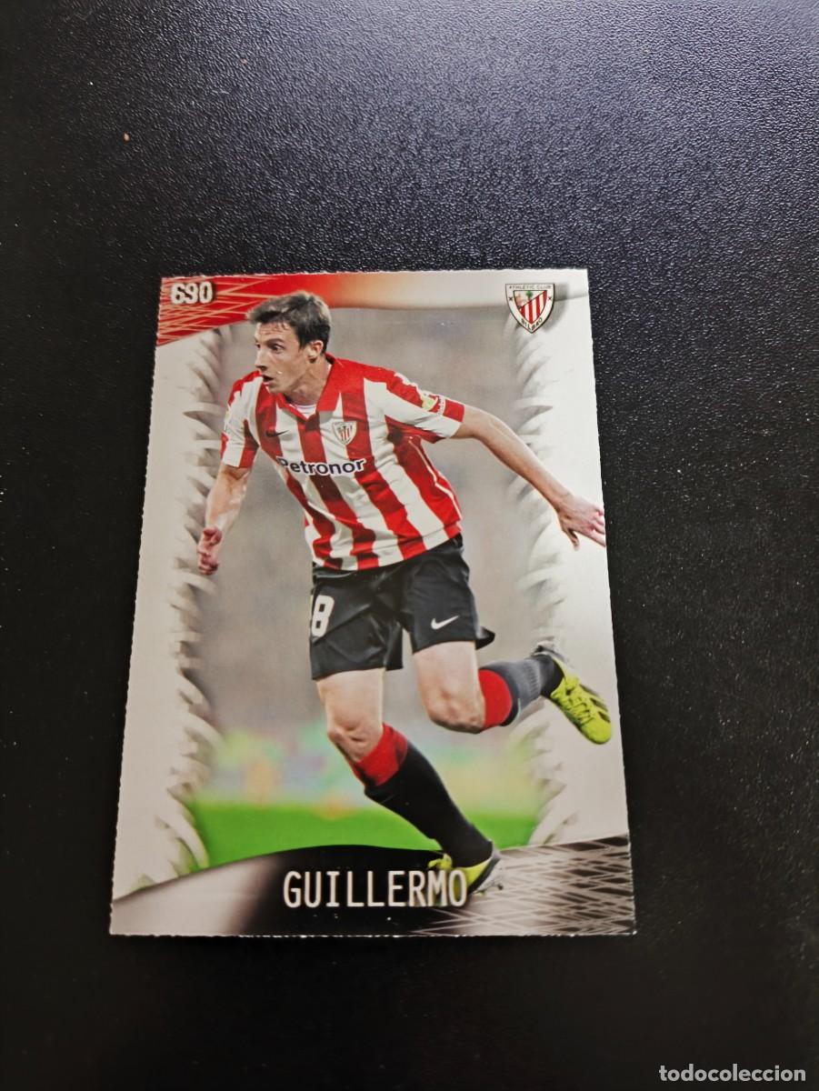 Cromos de f&uacute;tbol: 690 Guillermo ATHLETIC DE BILBAO ULTIMA HORA MUNDICROMO LIGA 2013 2014 13 14 PLATINUM NO PANINI ESTE
