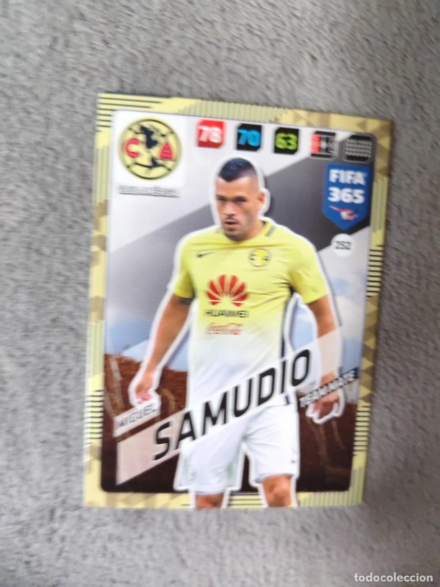 Cromos de f&uacute;tbol: 365 ADRENALYN XL 2018 252 MIGUEL SAMUDIO CLUB AM&Eacute;RICA TEAM MATE FIFA PANINI 17 2017 18 AXL AAP
