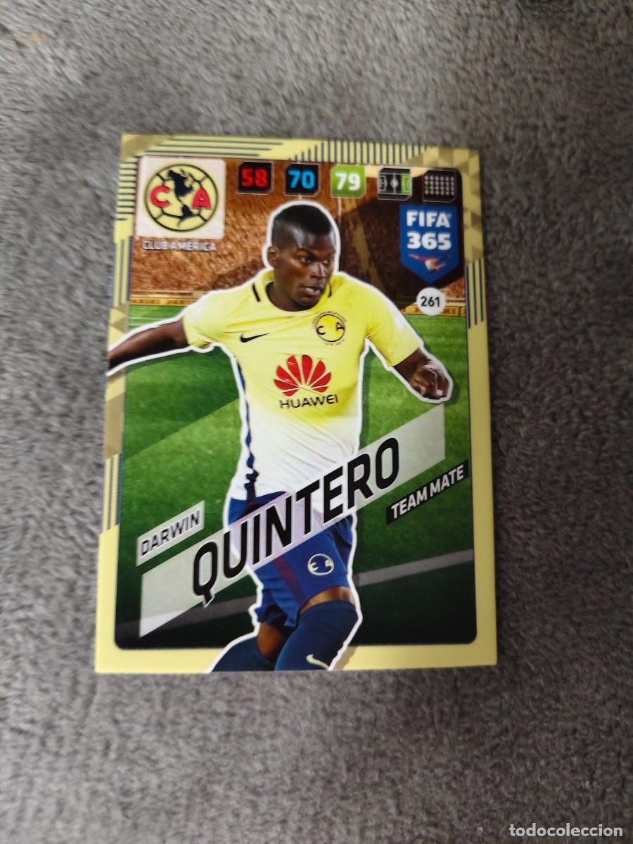 Football Stickers: 365 ADRENALYN XL 2018 261 DARWIN QUINTERO CLUB AM&Eacute;RICA TEAM MATE FIFA PANINI 17 2017 18 AXL AAP