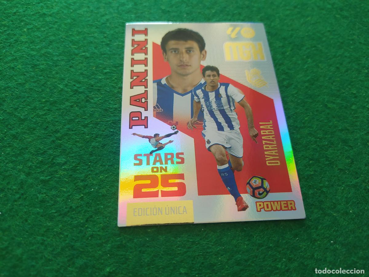 Cromos de f&uacute;tbol: MEGACRACKS 2026 2027 MGK 26 27 NUEVO - STARS ON 25 POWER REAL SOCIEDAD OYARZABAL