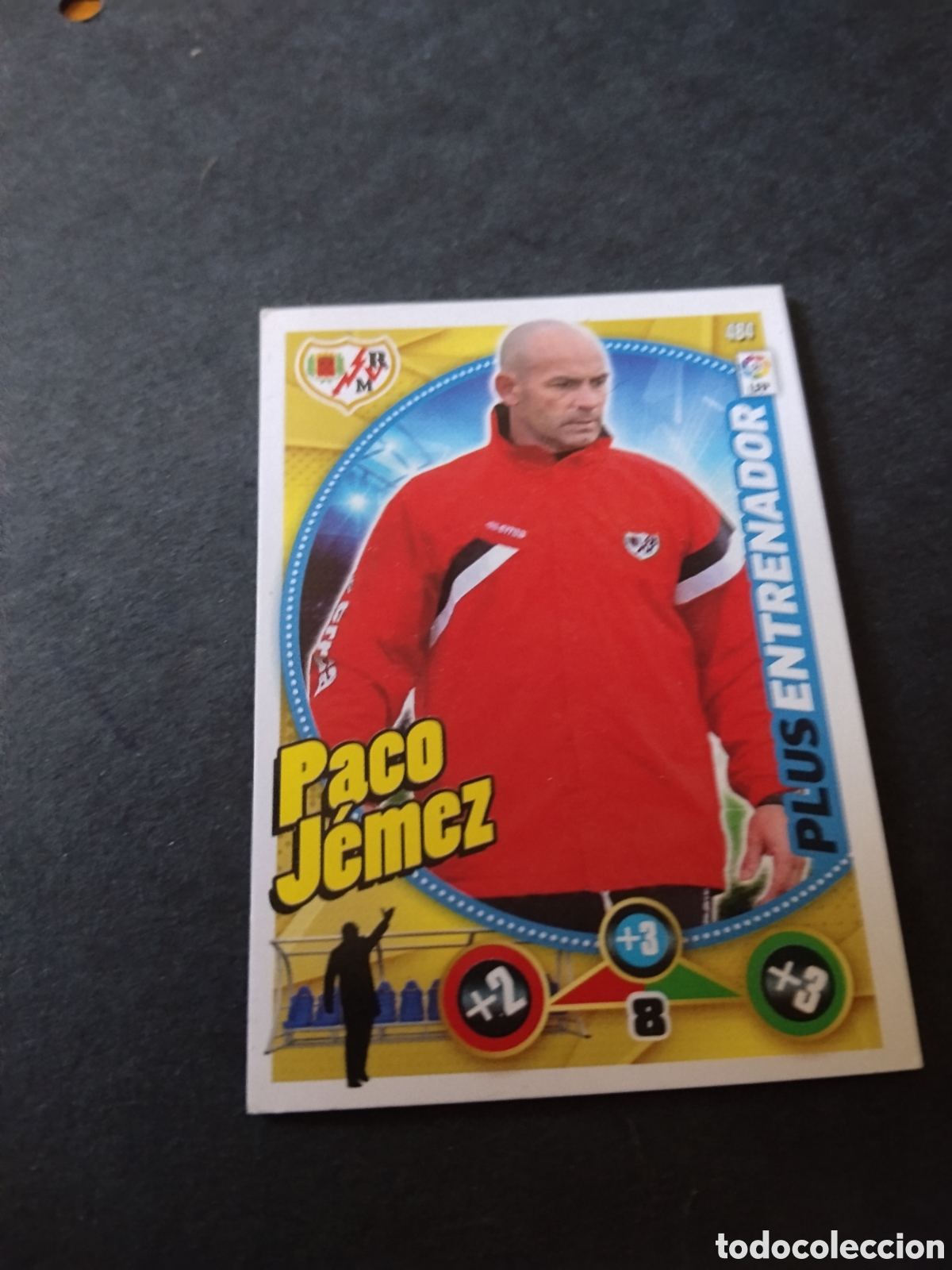 Cromos de f&uacute;tbol: Cromo Futbol 2014-2015 Adrenalyn, Paco Jemez