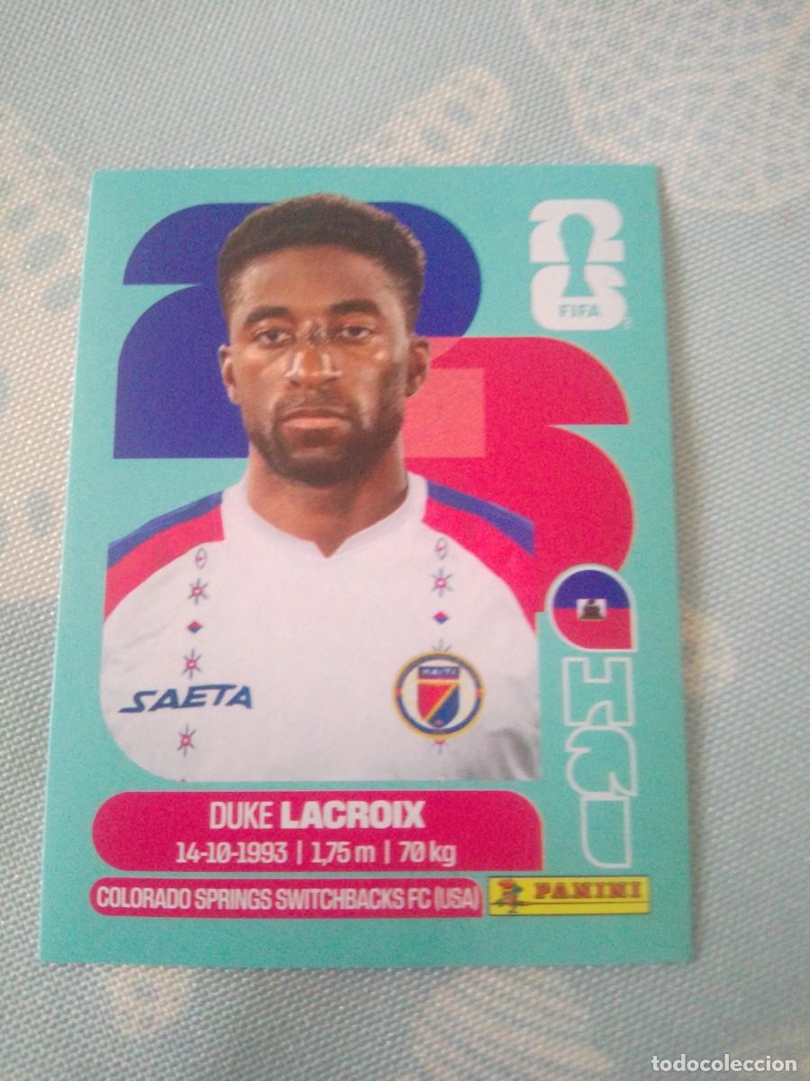Cromos de f&uacute;tbol: HAI 7 LACROIX HAITI MUNDIAL FIFA WORLD CUP 2026 26 PANINI STICKERS NUEVO