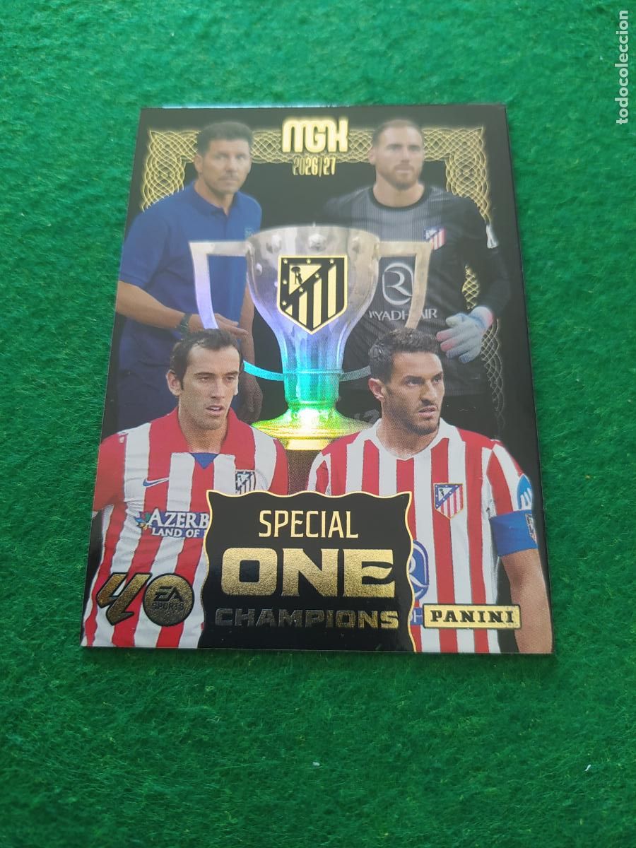 Cromos de f&uacute;tbol: MEGACRACKS 2026 2027 MGK 26 27 NUEVO - SPECIAL ONE ATLETICO DE MADRID