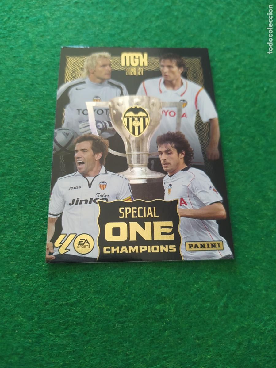 Cromos de f&uacute;tbol: MEGACRACKS 2026 2027 MGK 26 27 NUEVO - SPECIAL ONE VALENCIA