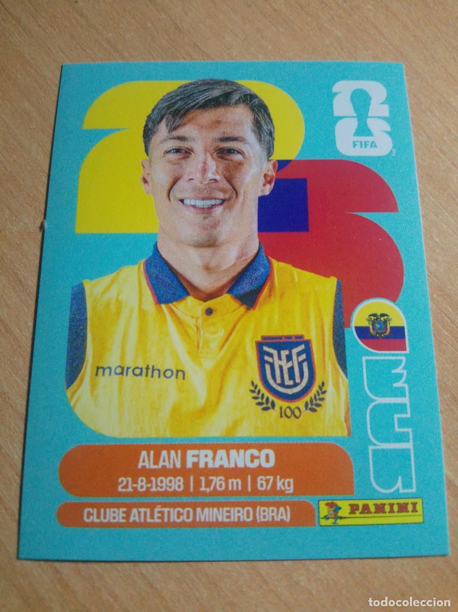 Cromos de f&uacute;tbol: ECU 10 FRANCO ECUADOR MUNDIAL FIFA WORLD CUP 2026 26 PANINI STICKERS NUEVO
